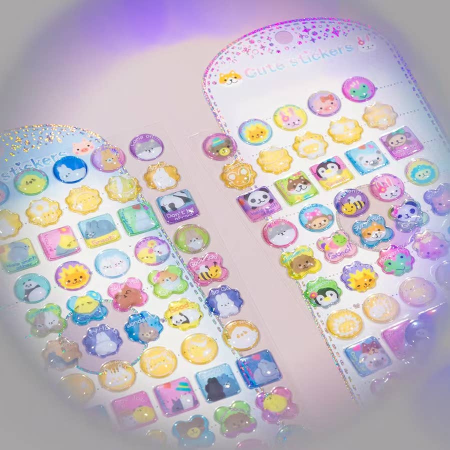 3D Reward Jewel Phone Stickers