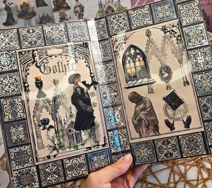 Gothic Patterns Foil Washi Tape