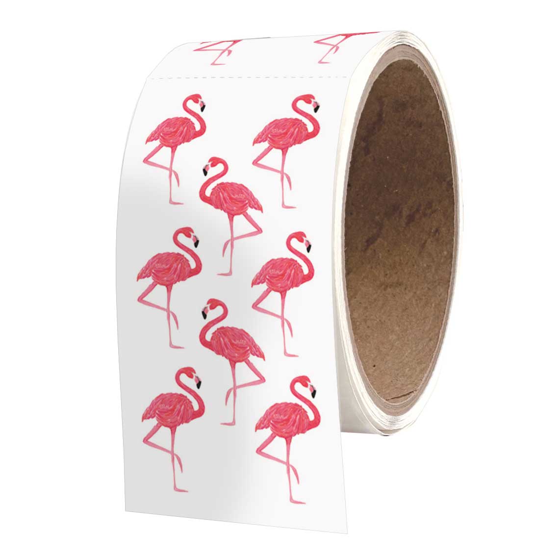 Flamingos 2x4 Sticker Sheet