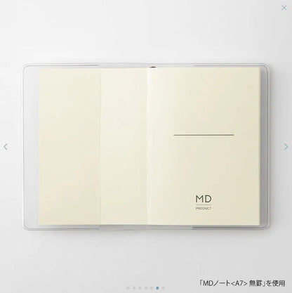 MD NOTEBOOK COVER A7 CLEAR A
