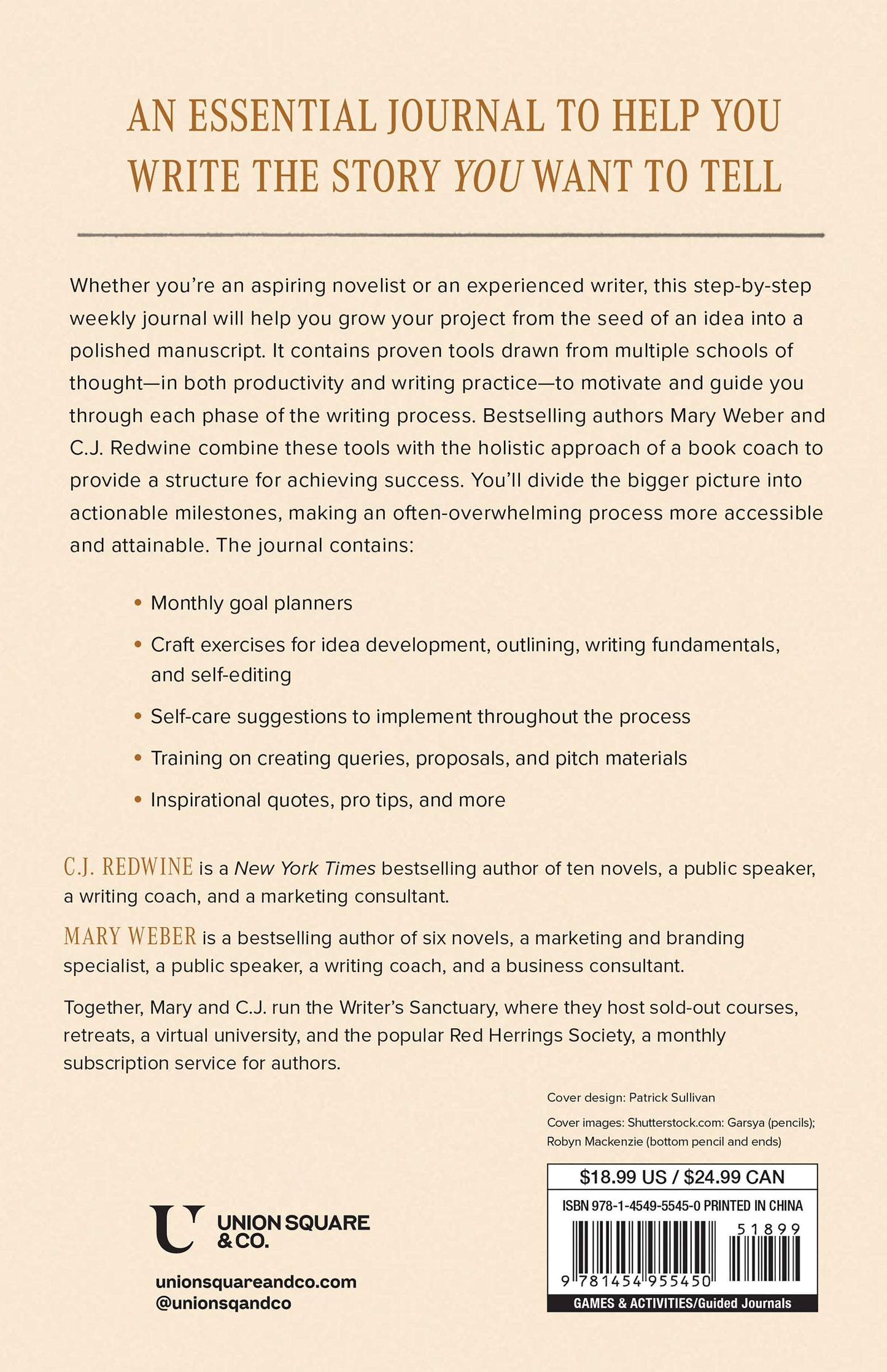 The Storyteller's Weekly Journal: A Guided Planner