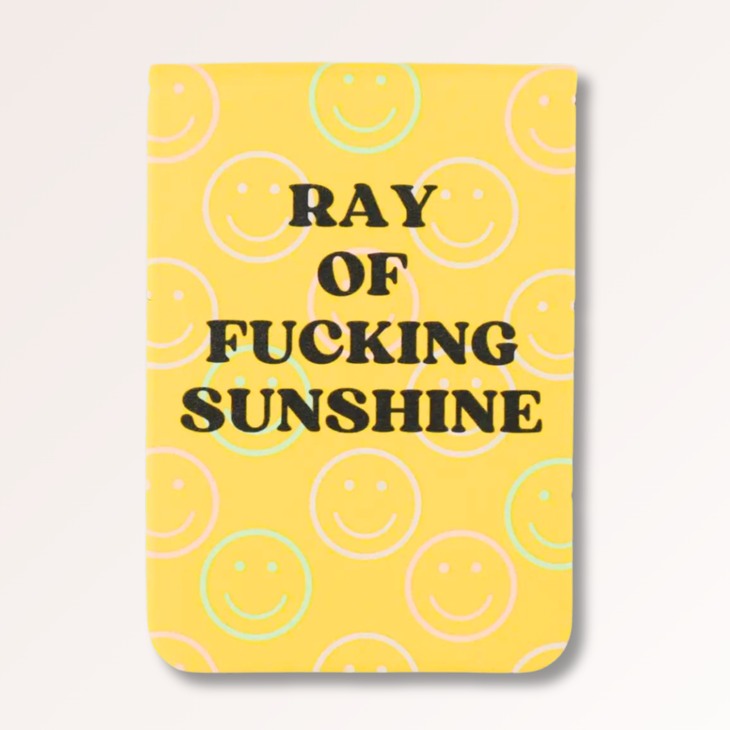 Leatherette Pocket Journal Ray Of Fucking Sunshine