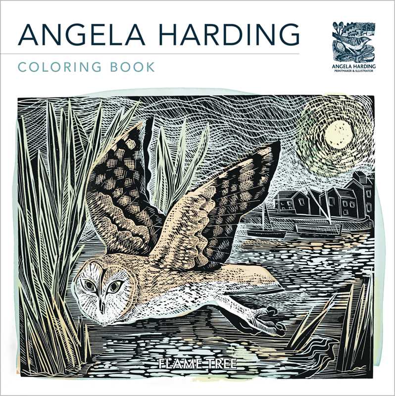Angela Harding Coloring Book by