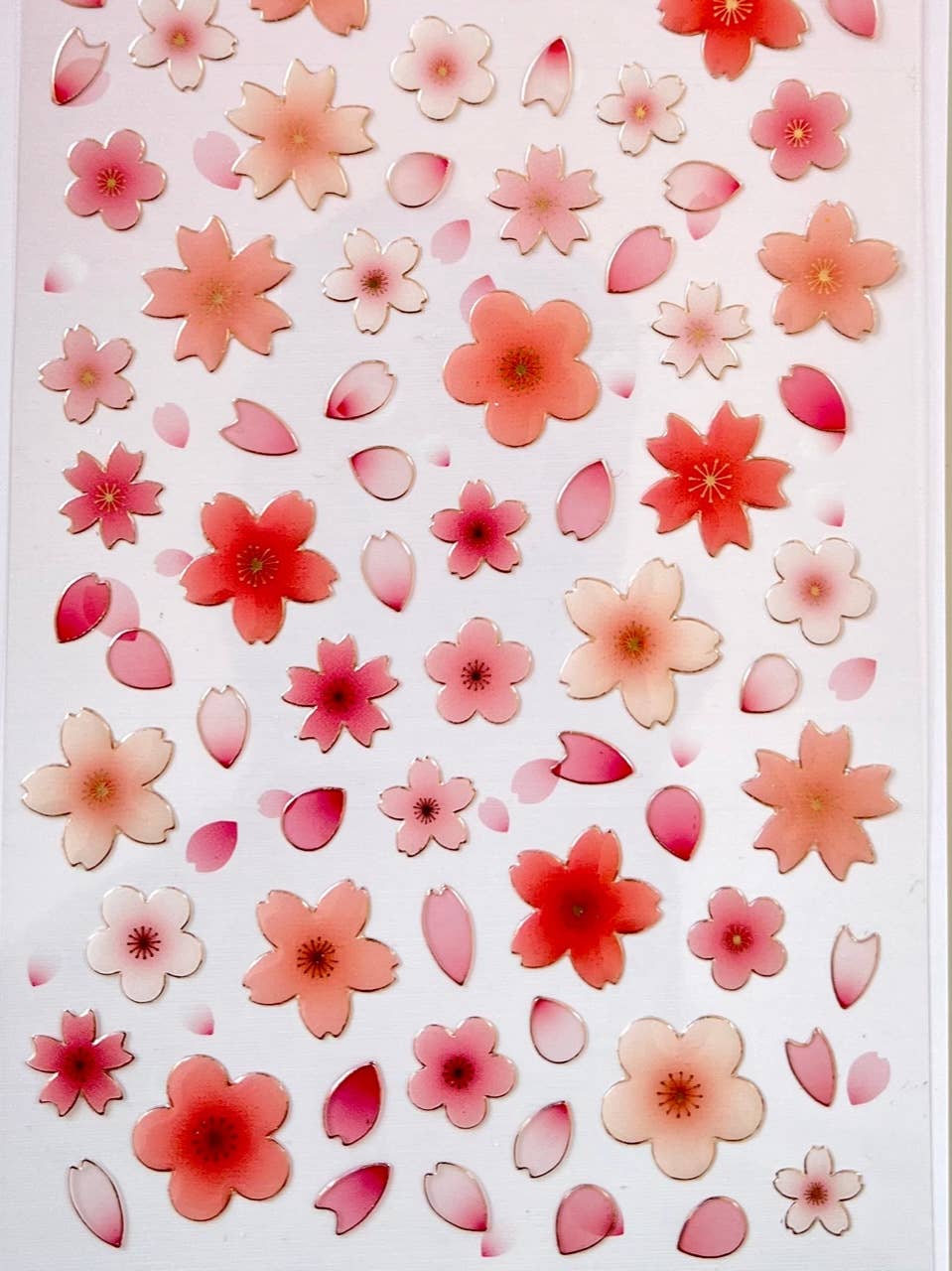 01077 LOVE BLOSSOM STICKERS