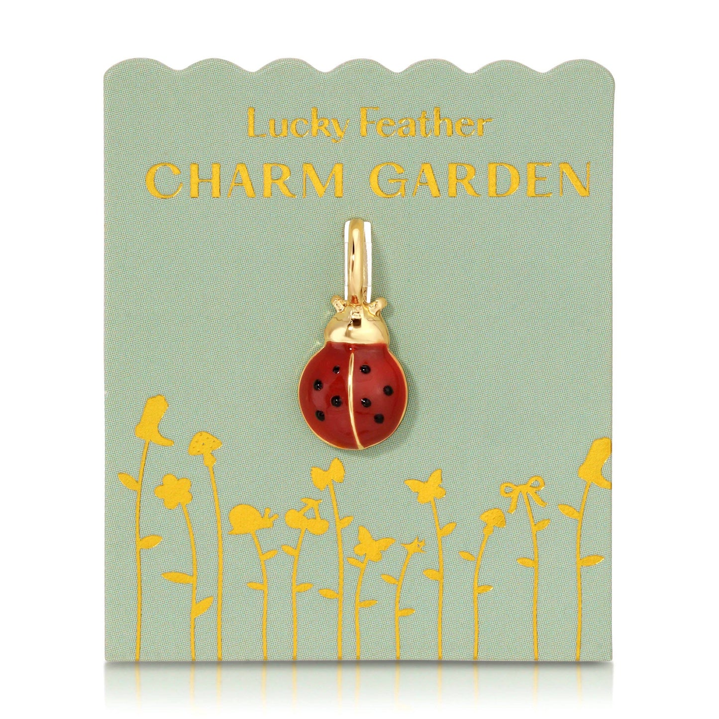 Charm Garden - Gold - Ladybug