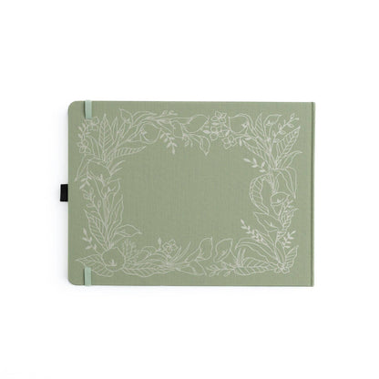 Lovely Lilies Heirloom Notebook - Lined Pages