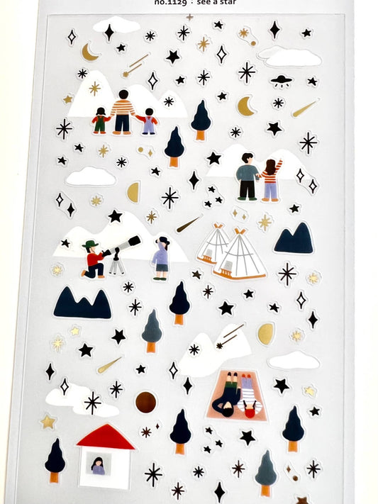 SEE A STAR STICKERS