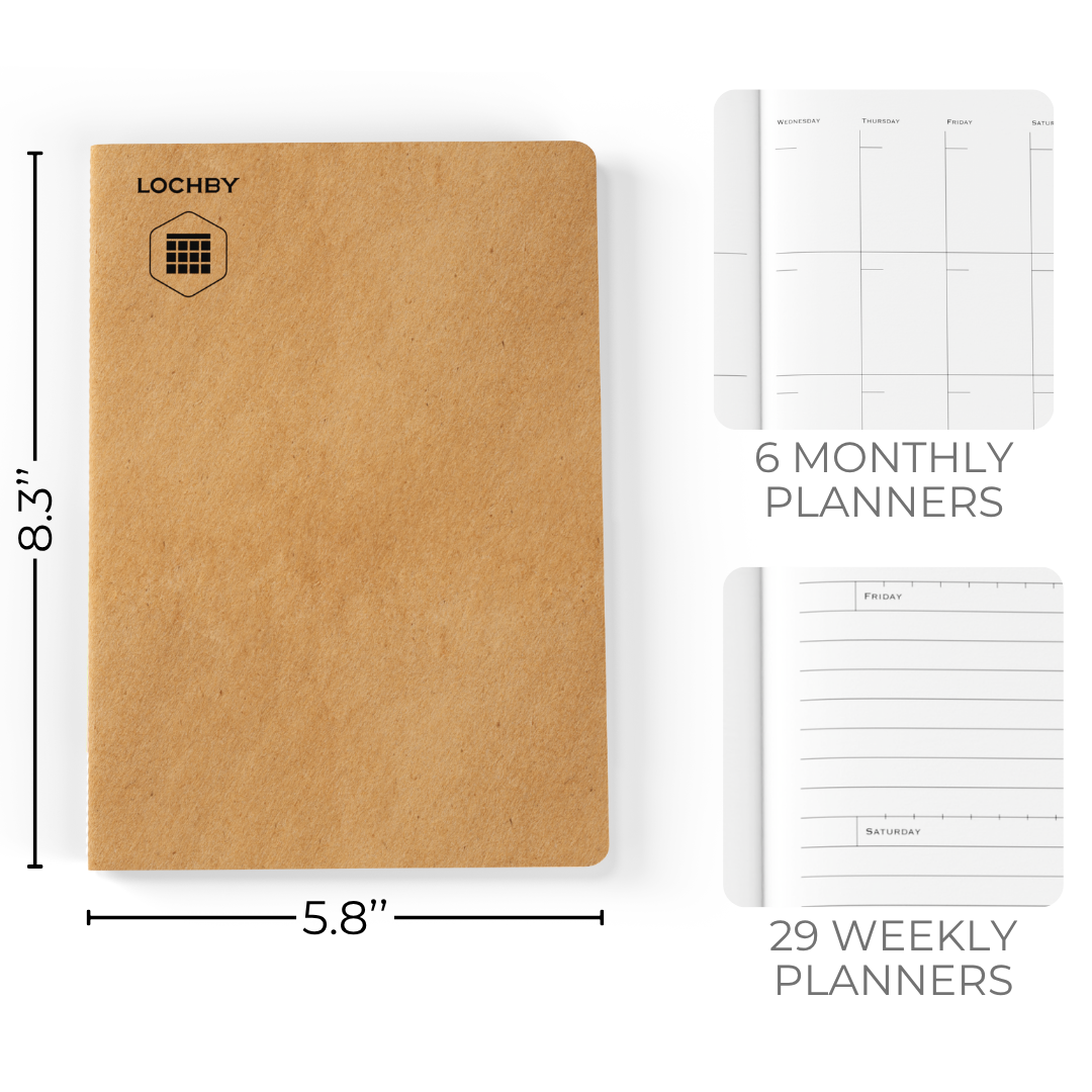A5 Planner (6-month)