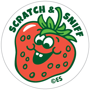 Strawberry EverythingSmells Scratch & Sniff Stickers