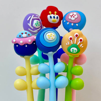 LOVELY FLOWER WIGGLE GEL PEN