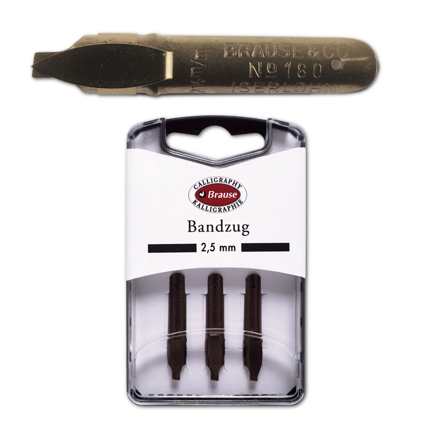 Brause Calligraphy Nib - Bandzug - 7 Sizes
