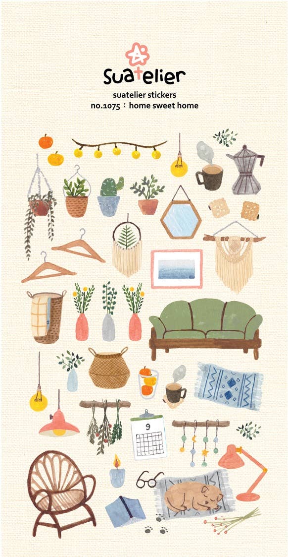 HOME SWEET STICKERS