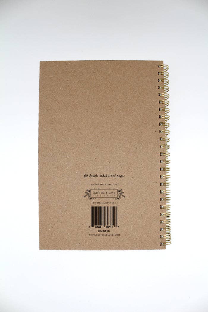 Forest Spiral Journal Notebook