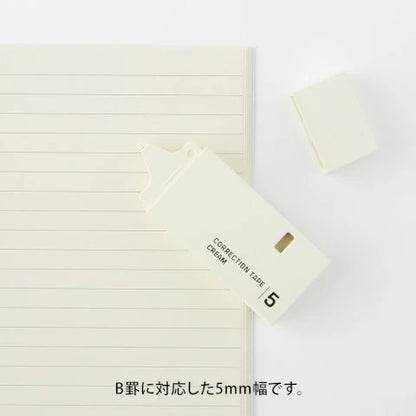 MIDORI - SUSTAINABLE CORRECTION TAPE CREAM