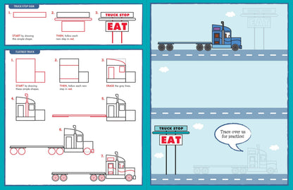 Learn to Draw . . . Cars, Trucks, & Trains!