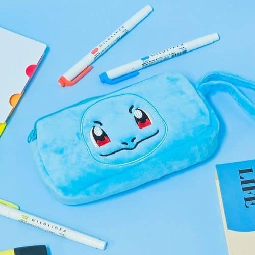 Pokemon Character Plush Doble side Pencil Case