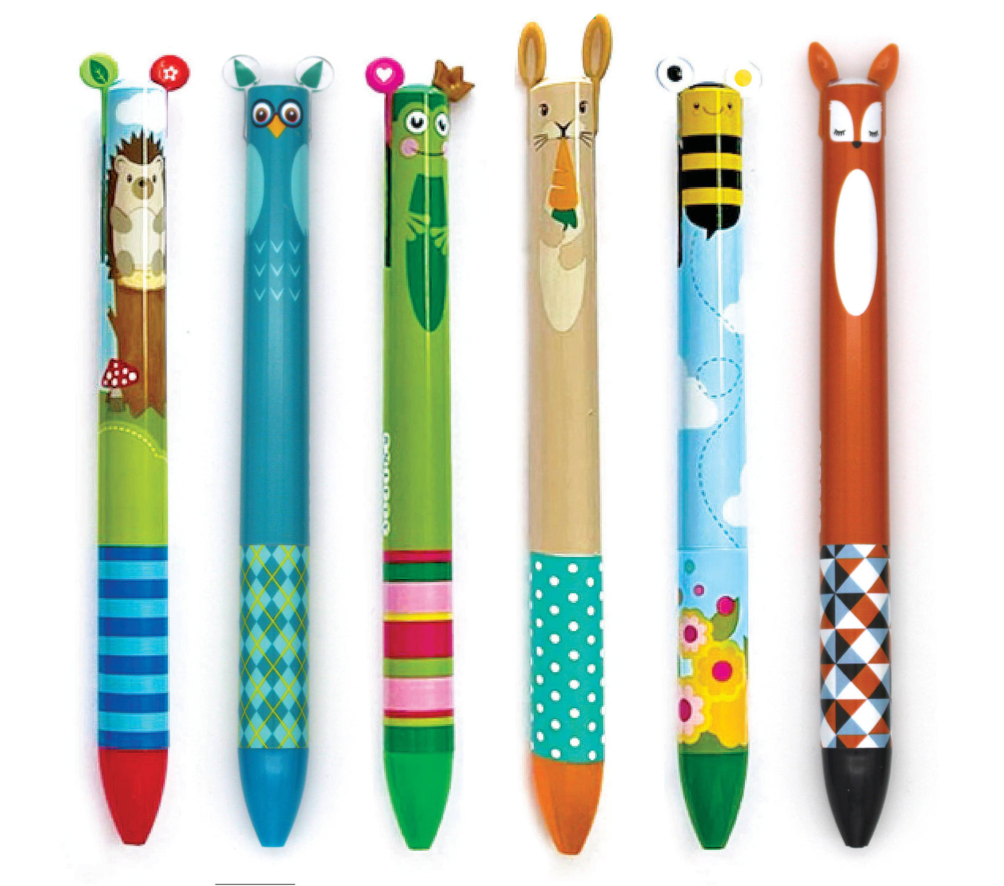 TWICE AS NICE WOODLAND 2 COLOR CLICK PEN - Frog