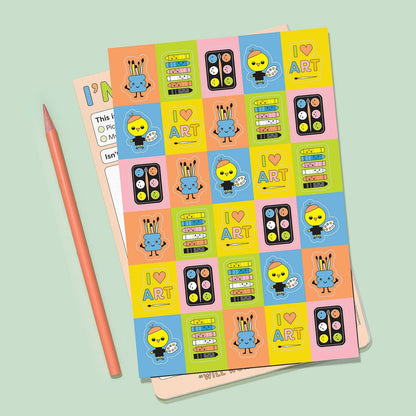 Knock Knock Kids - I’m an Artist! Playtime Pads