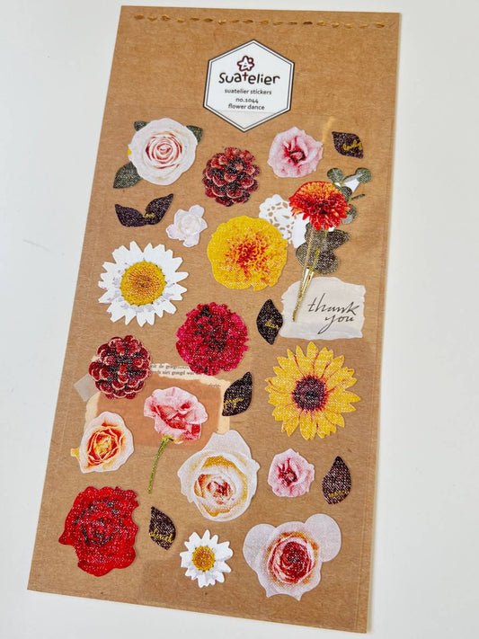 FLOWER DANCE STICKERS