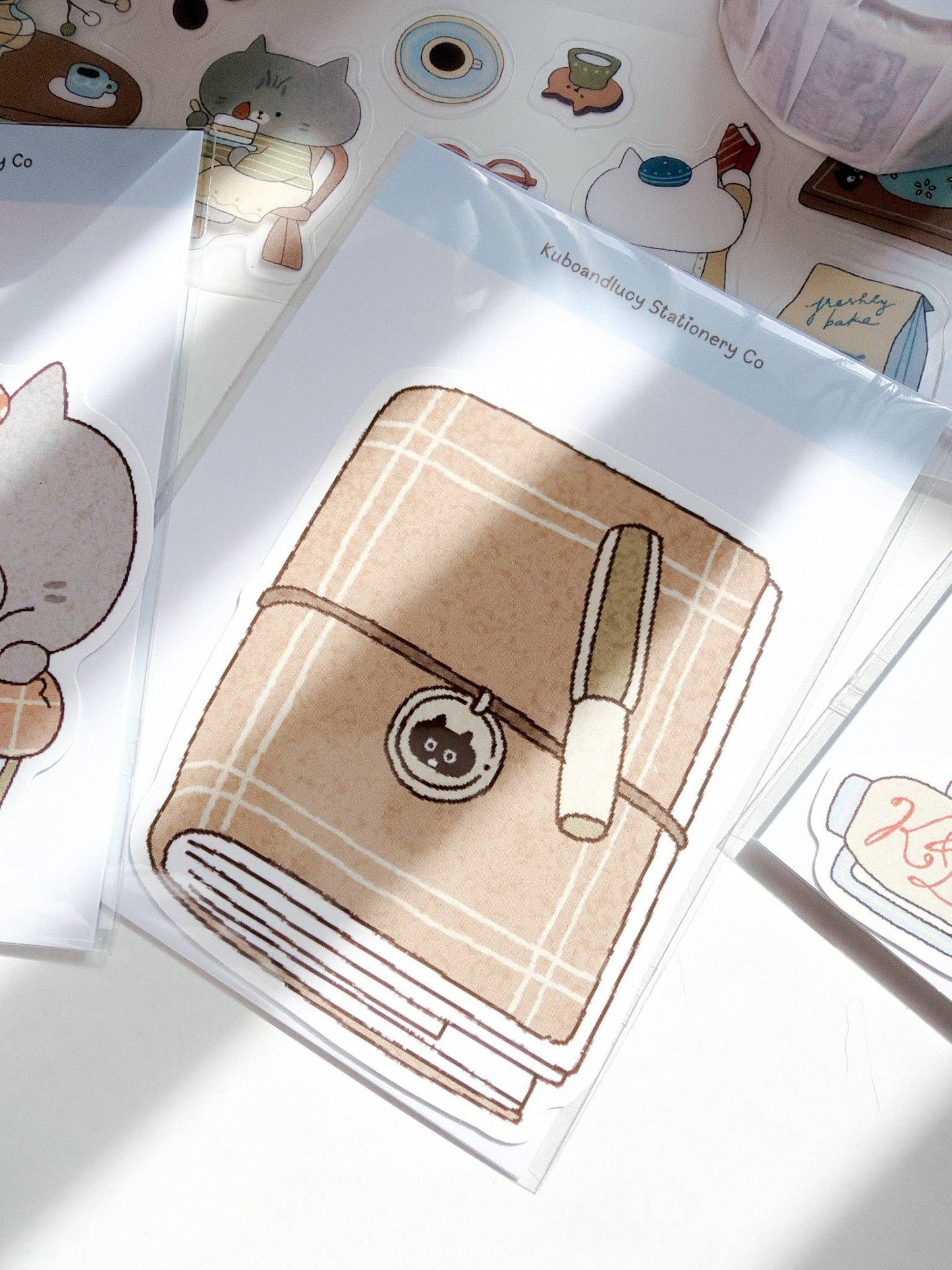 Kuboandlucy Stationery Co x Idiot Sandwich | Journal Vinyl Sticker