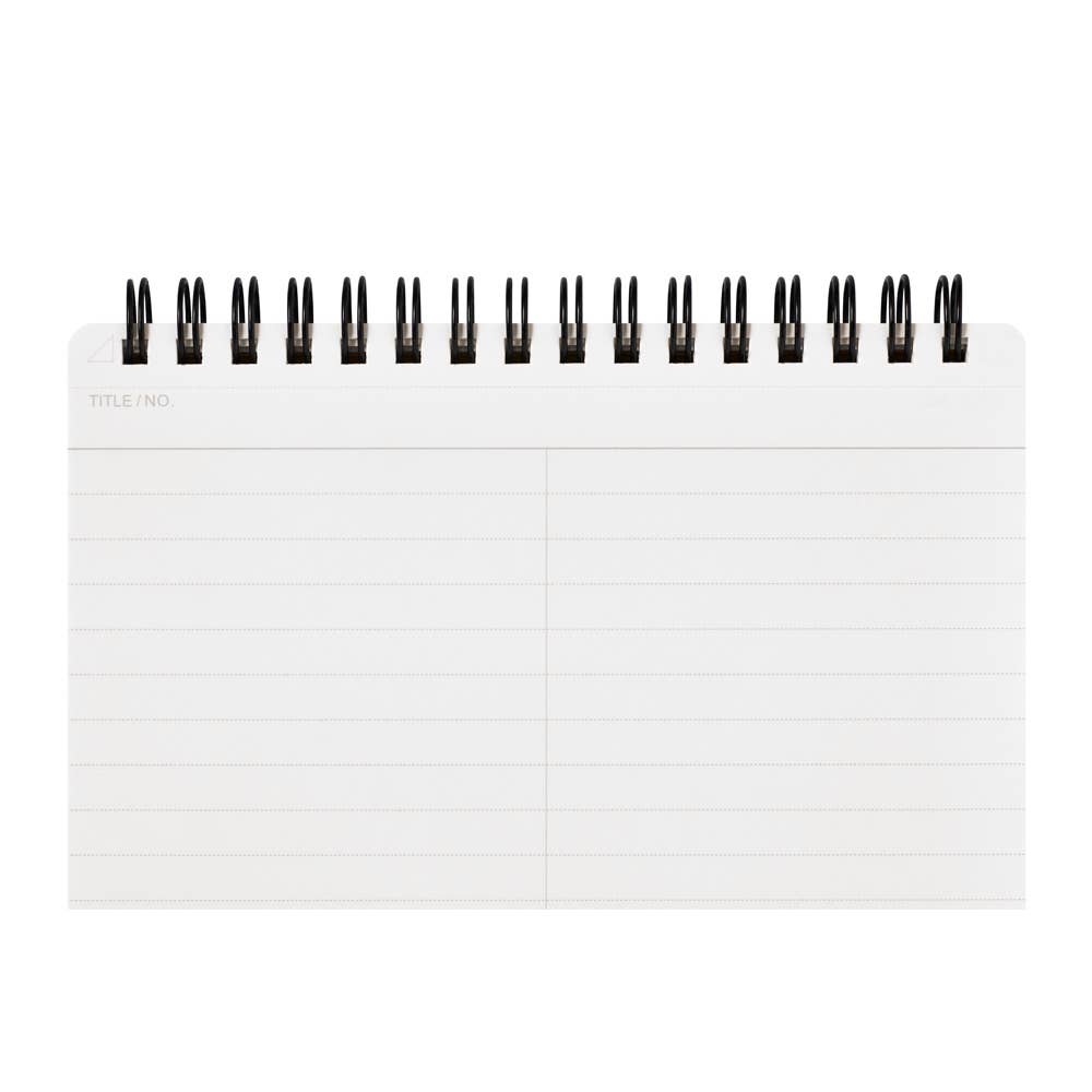 MARUMAN MNEMOSYNE N166 TWIN RING STENO PAD - A5 - GREGG RULED