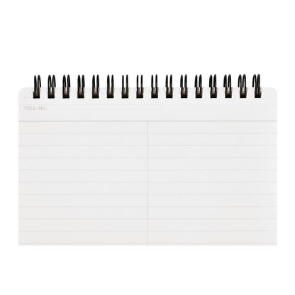 MARUMAN MNEMOSYNE N166 TWIN RING STENO PAD - A5 - GREGG RULED
