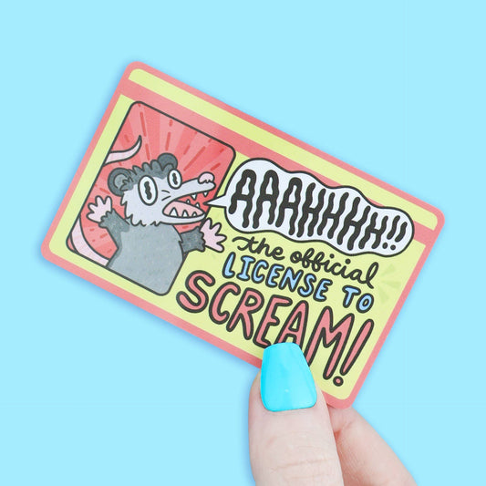 License to Scream, Anxiety, Fake ID, Fake Drivers License