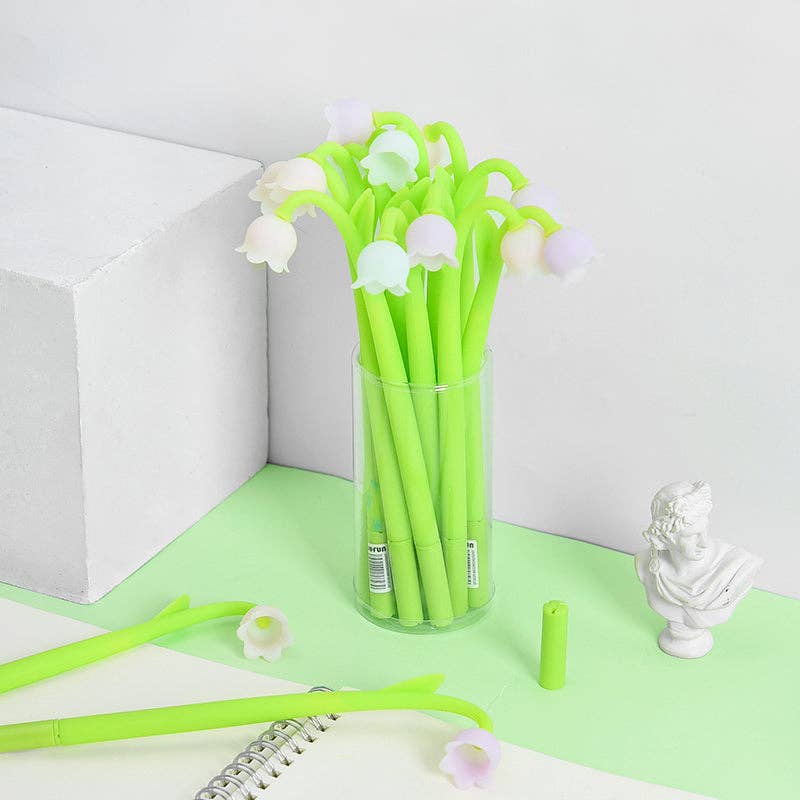 Lily of the Valley Flower Gel Pen