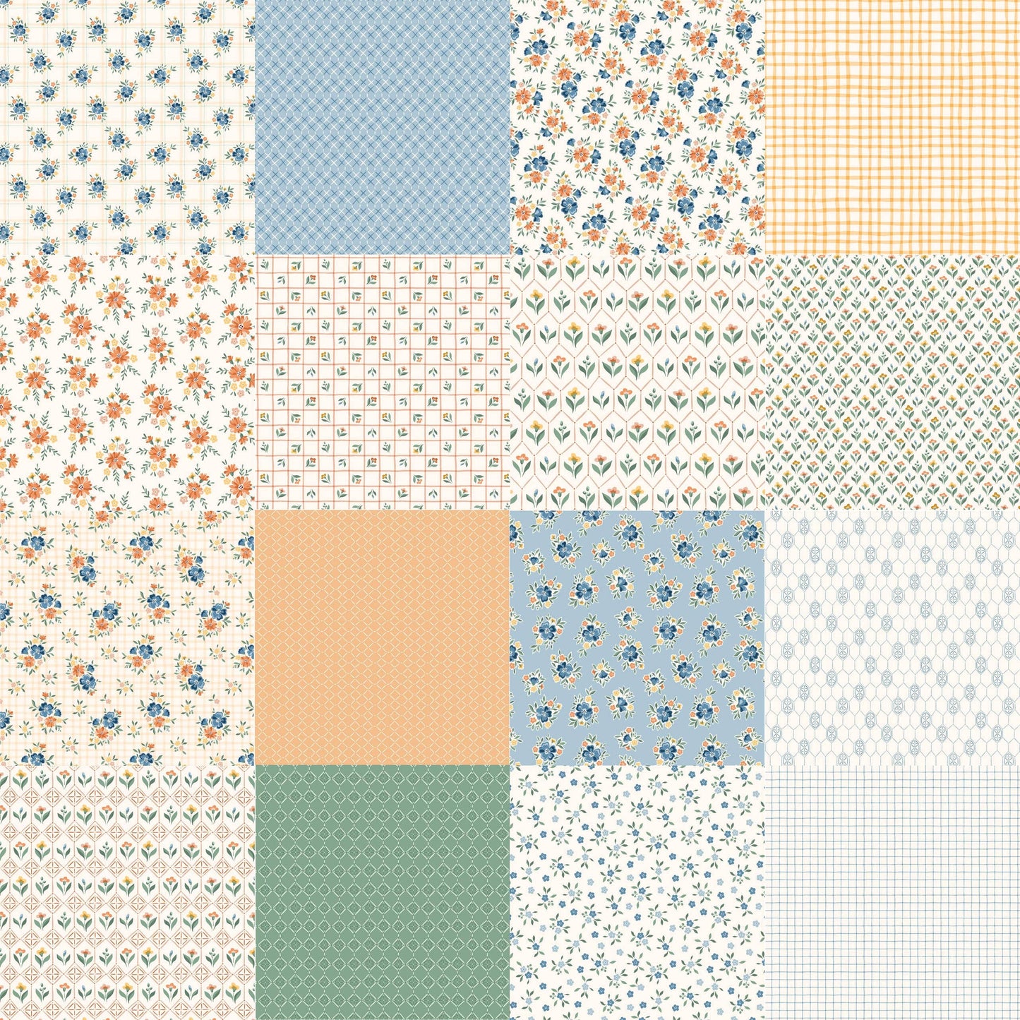 Wildflowers Patterned Paper Pack