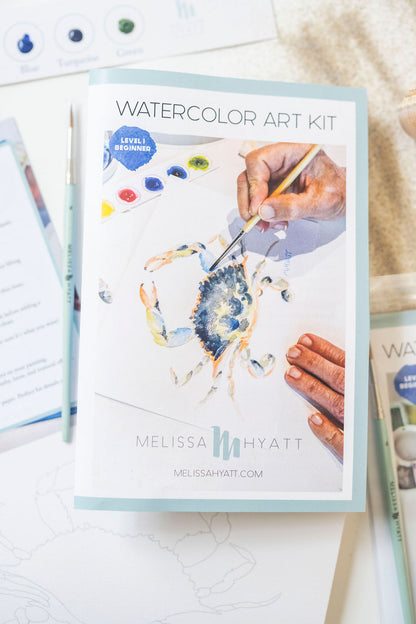 Watercolor Class in a Kit by Melissa Hyatt