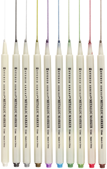Studio Series Metallic Markers Set