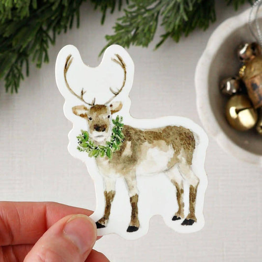 Reindeer sticker