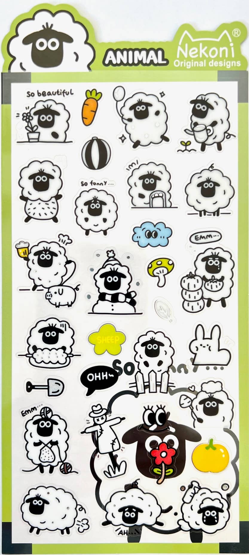 SHEEP ANIMAL STICKERS