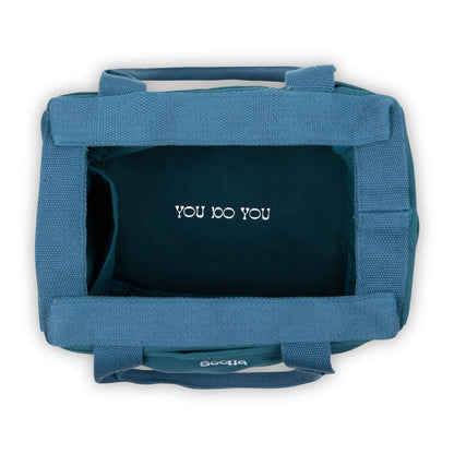 Soolla Studio Artist Bag, Aquamarine, Knitting Tote
