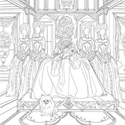 Unofficial Bridgerton Coloring Book by Sara Richard