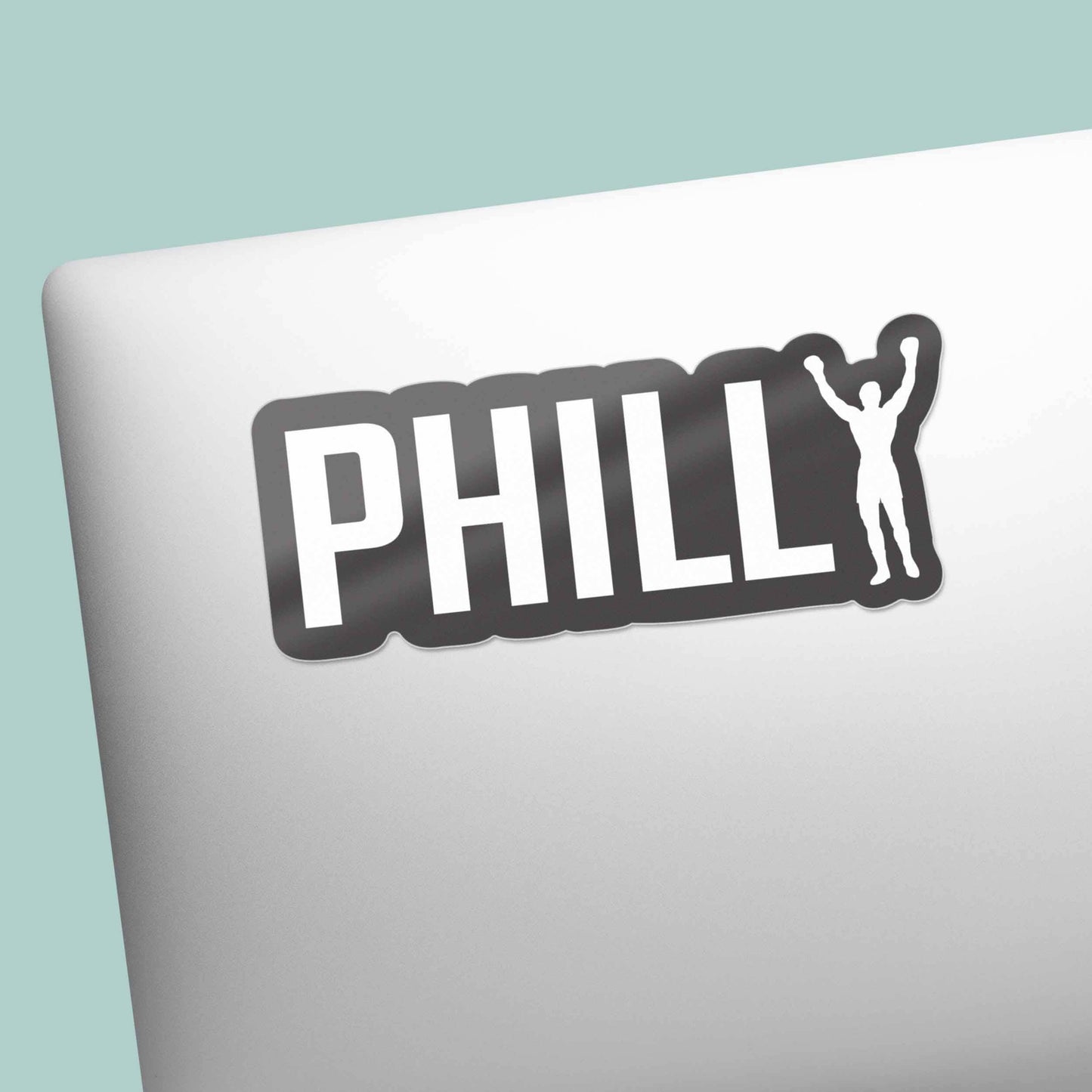 Philly Rocky Sticker - Philadelphia Decal for Hydroflask