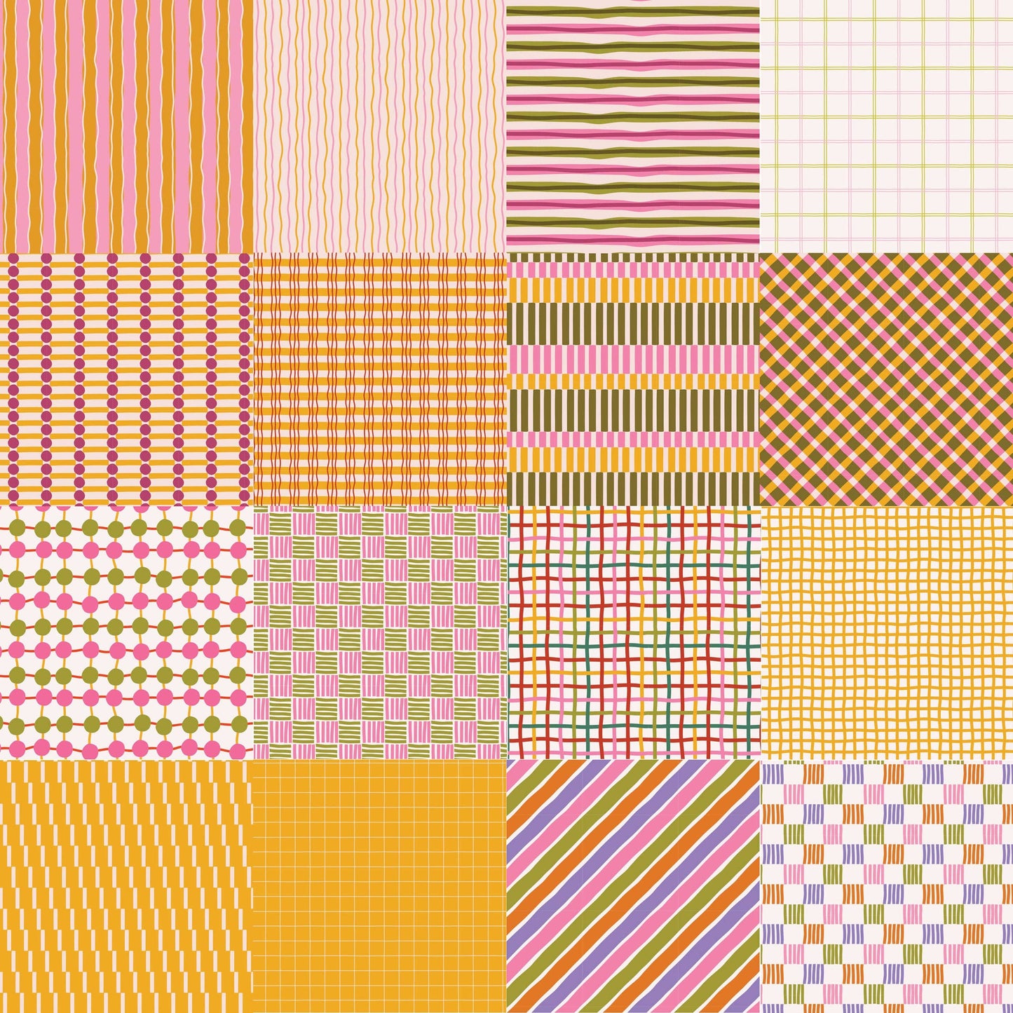 Geometric Patterned Paper Pack