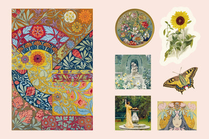 Mystical Earth Sticker Book