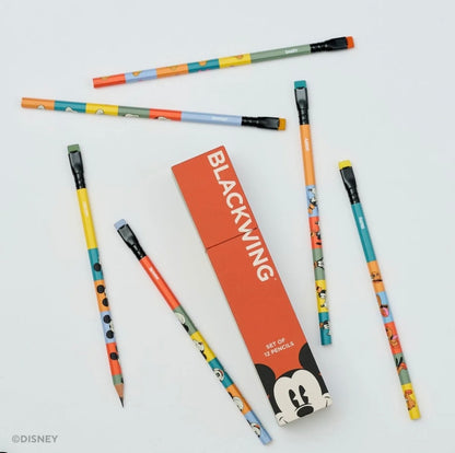 Blackwing - Disney "Mickey And Friends" - Set of 12 Pencils