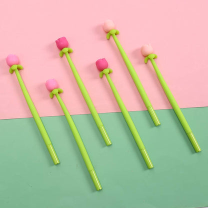 ROSE WIGGLE GEL PEN