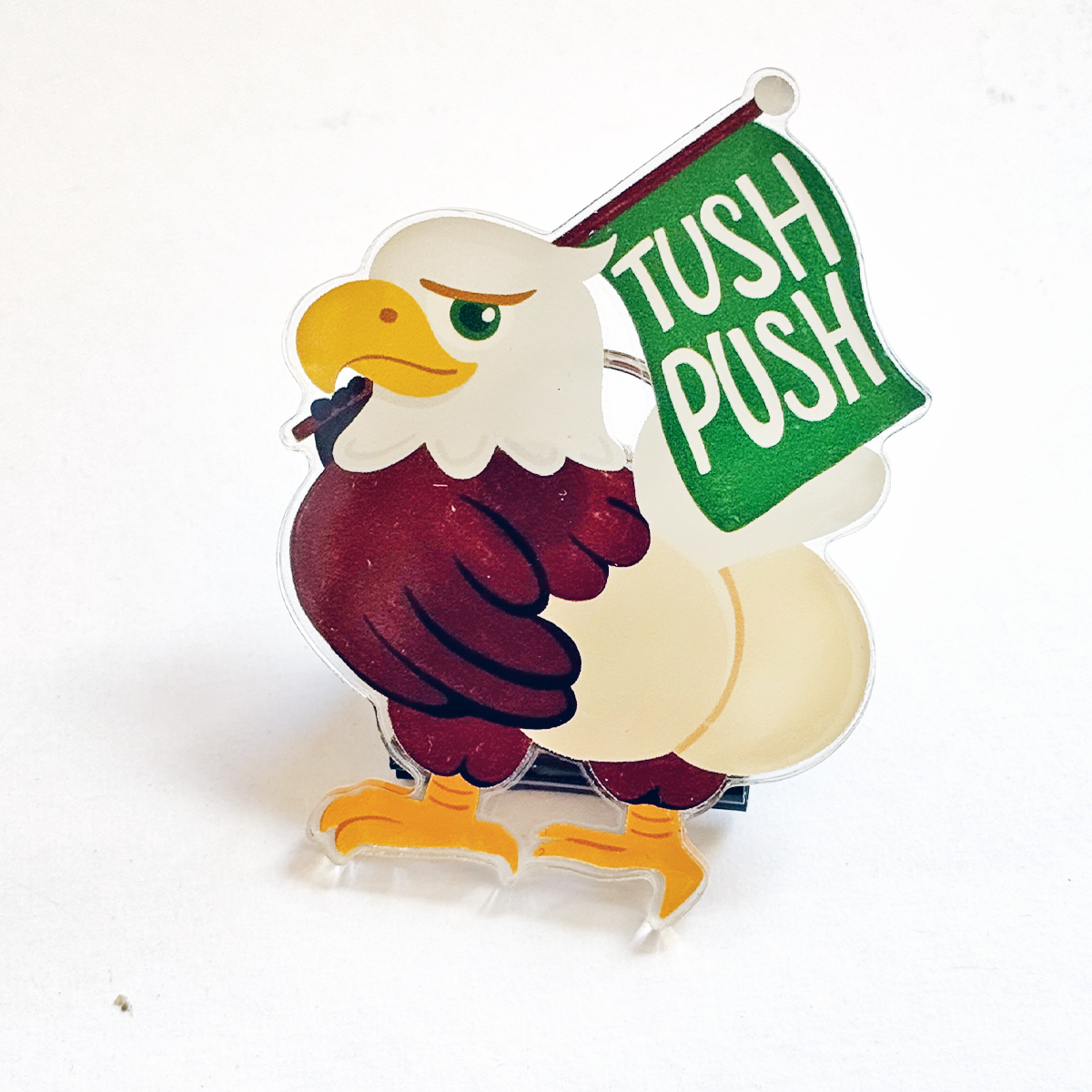 Tush Push Butt Philadelphia Eagles Football Acrylic Magnet