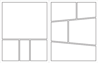 Blank Comic Book