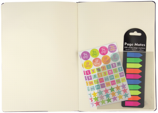 Adhesive Vinyl Pockets for Journals and Planners