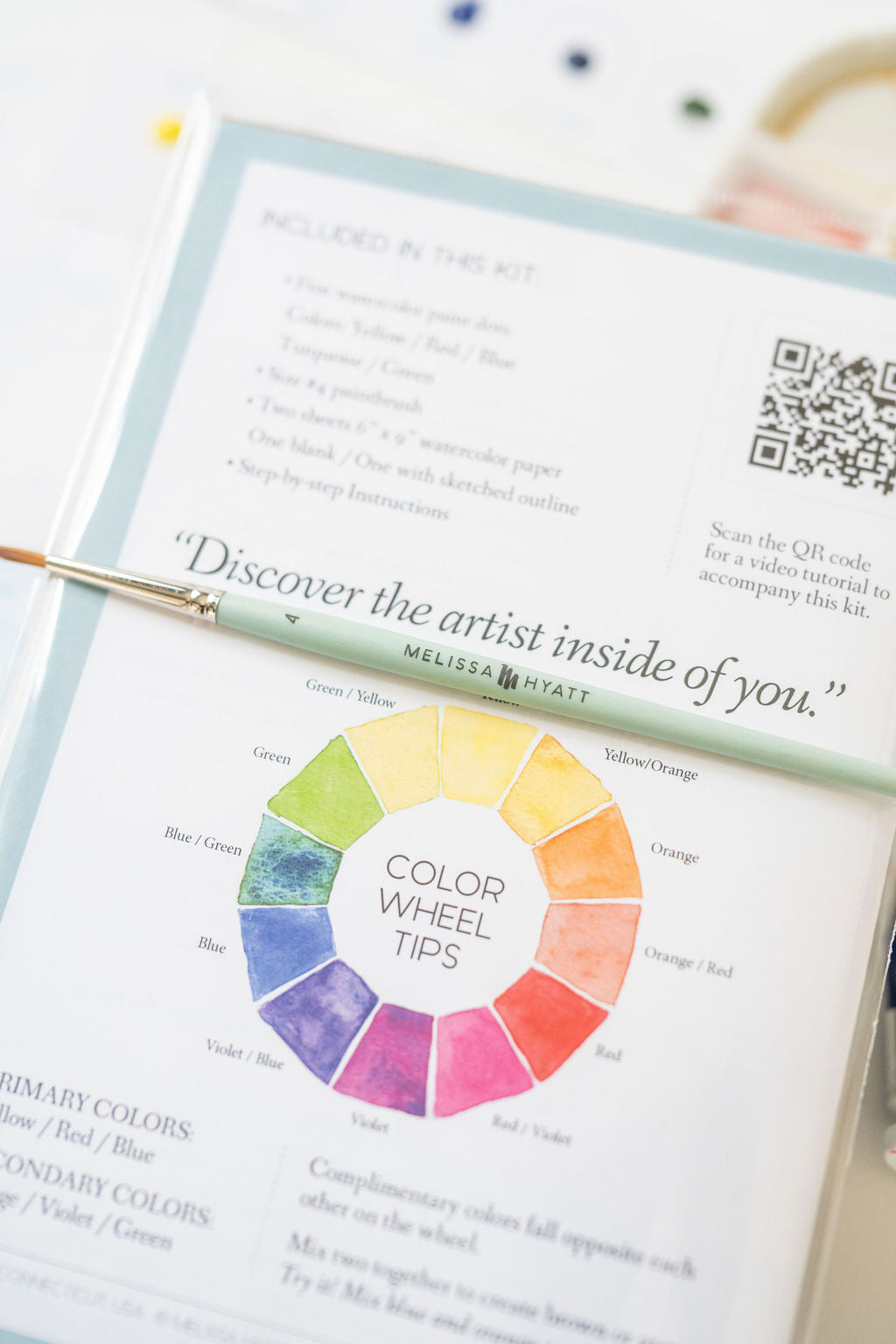 Watercolor Class in a Kit by Melissa Hyatt