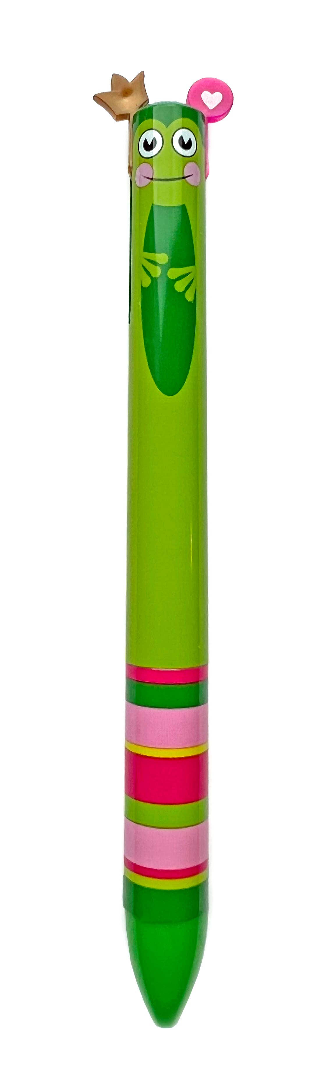 TWICE AS NICE WOODLAND 2 COLOR CLICK PEN - Frog