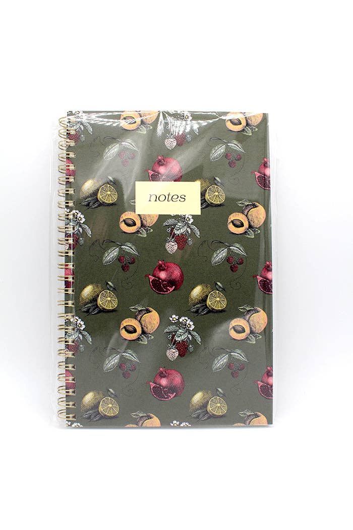 Fruit Spiral Journal Notebook
