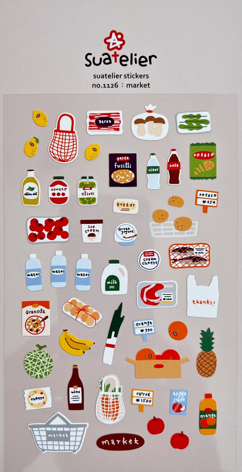 MARKET STICKERS
