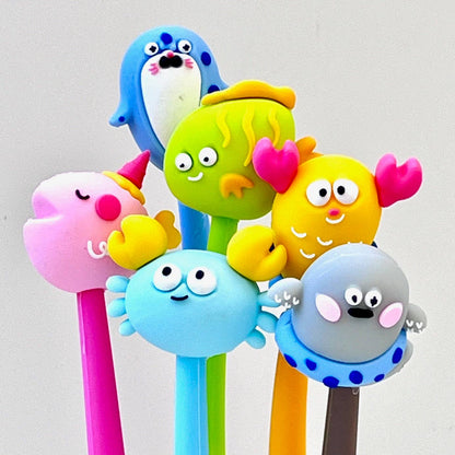 HAPPY SEA ANIMALS GEL PEN