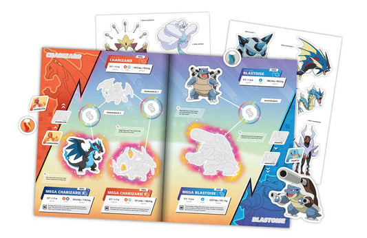 Pokémon The Official Mega Evolutions Sticker Book by Pikachu Press