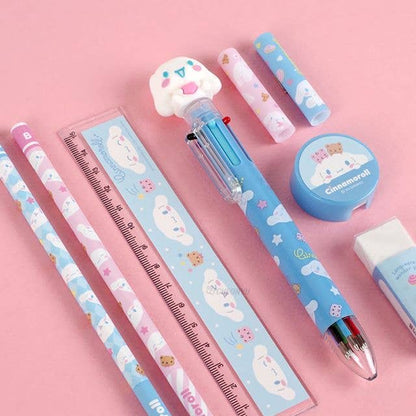 Sanrio Cinnamoroll Pencil, Pen School Office Stationery Set